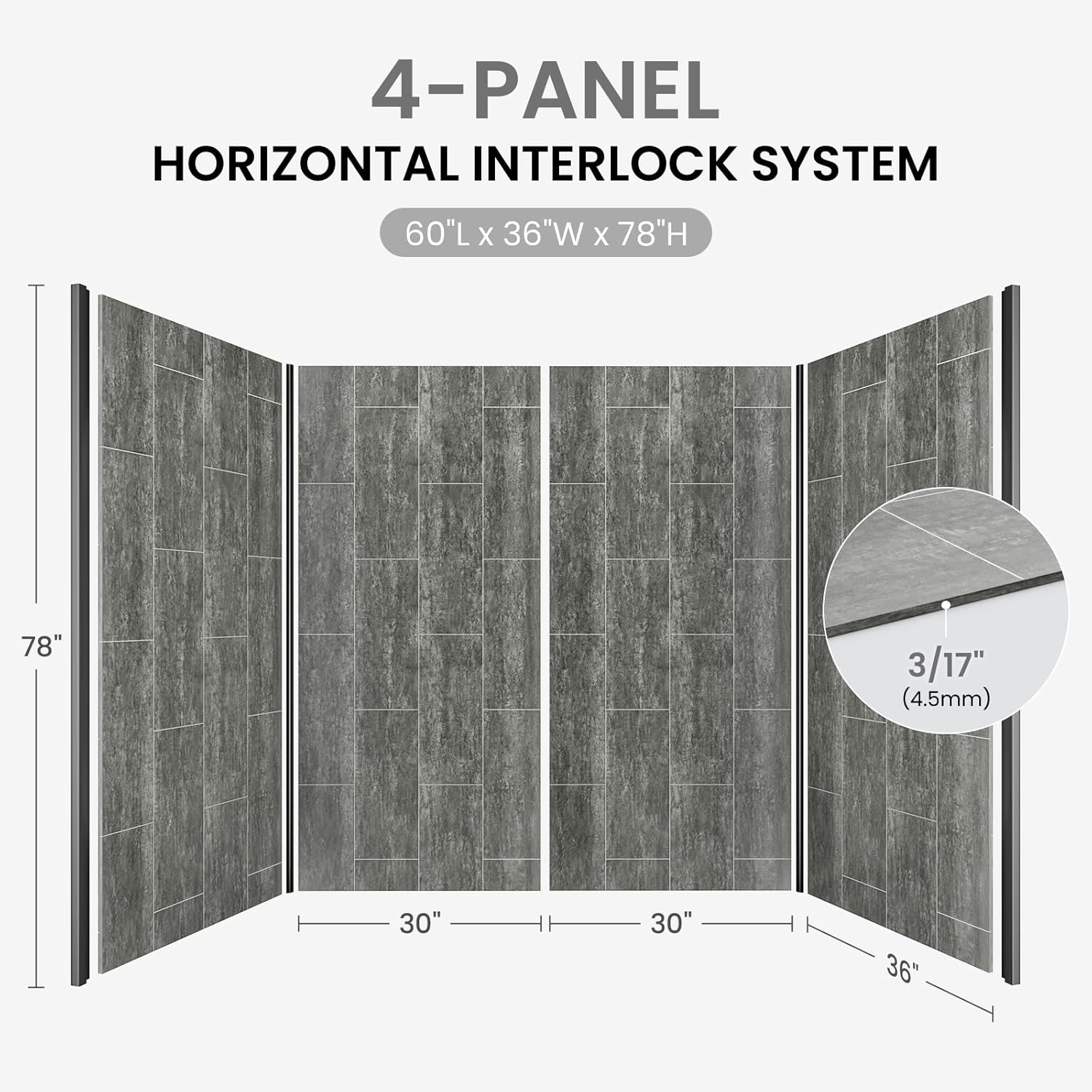 buy LARWORKS shower wall panels,should I buy LARWORKS shower panels,LARWORKS shower panels vs alternatives,LARWORKS shower panels pros cons,LARWORKS shower panels worth buying,best SPC shower wall kit unboxing and complete package contents