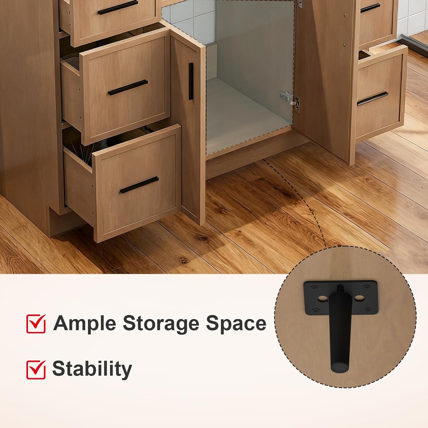 buy LDarqeer 48 inch vanity,LDarqeer vanity pros cons,48 inch bathroom vanity worth buying,best freestanding bathroom vanity,LDarqeer vanity vs alternatives,should I buy a 48 inch vanity performance testing and real-world results