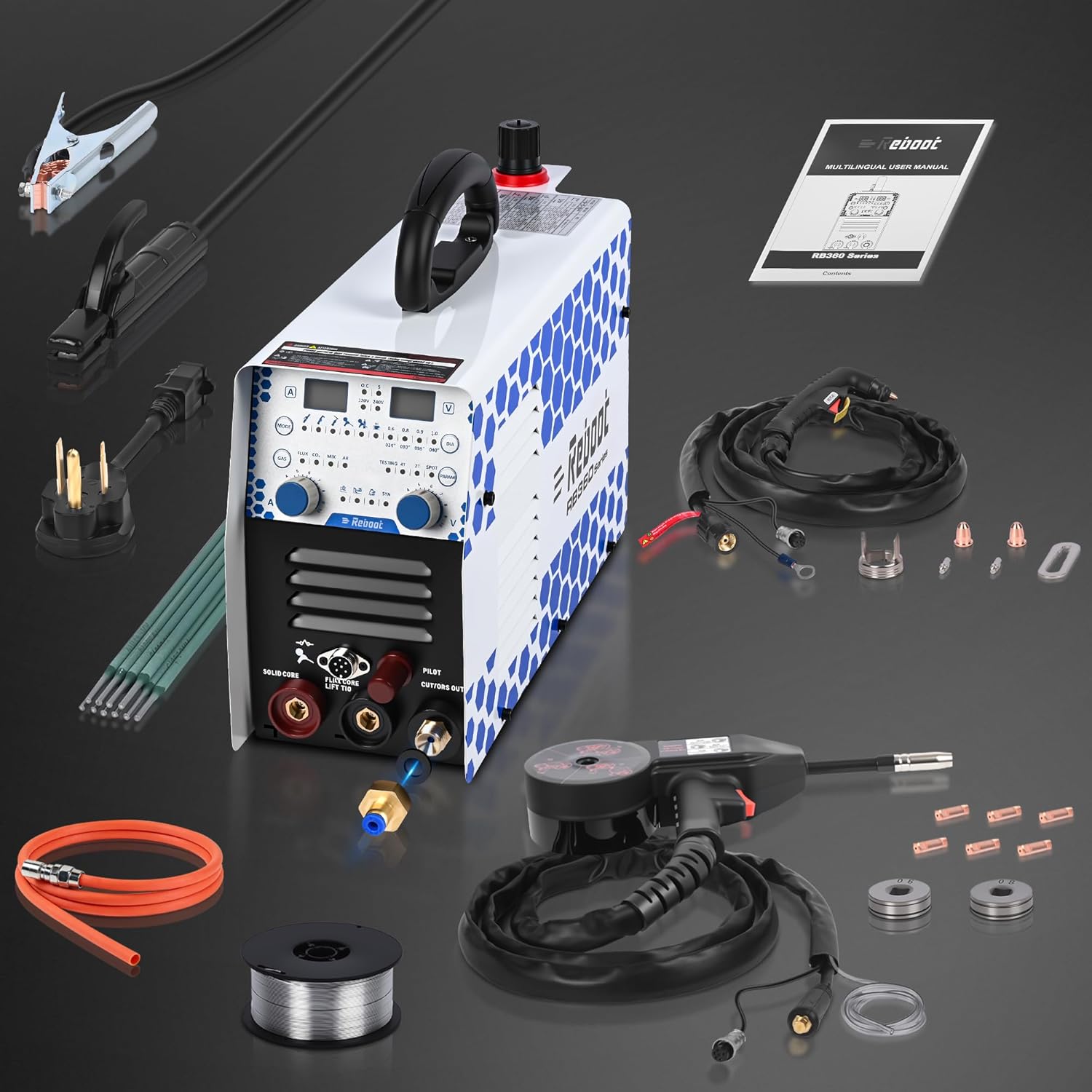 buy Reboot RB360 welder,Reboot RB360 worth buying,RB360 7-in-1 welder pros cons,best multiprocess welder combo,RB360 vs other welders,should I buy the RB360 welder unboxing and complete package contents