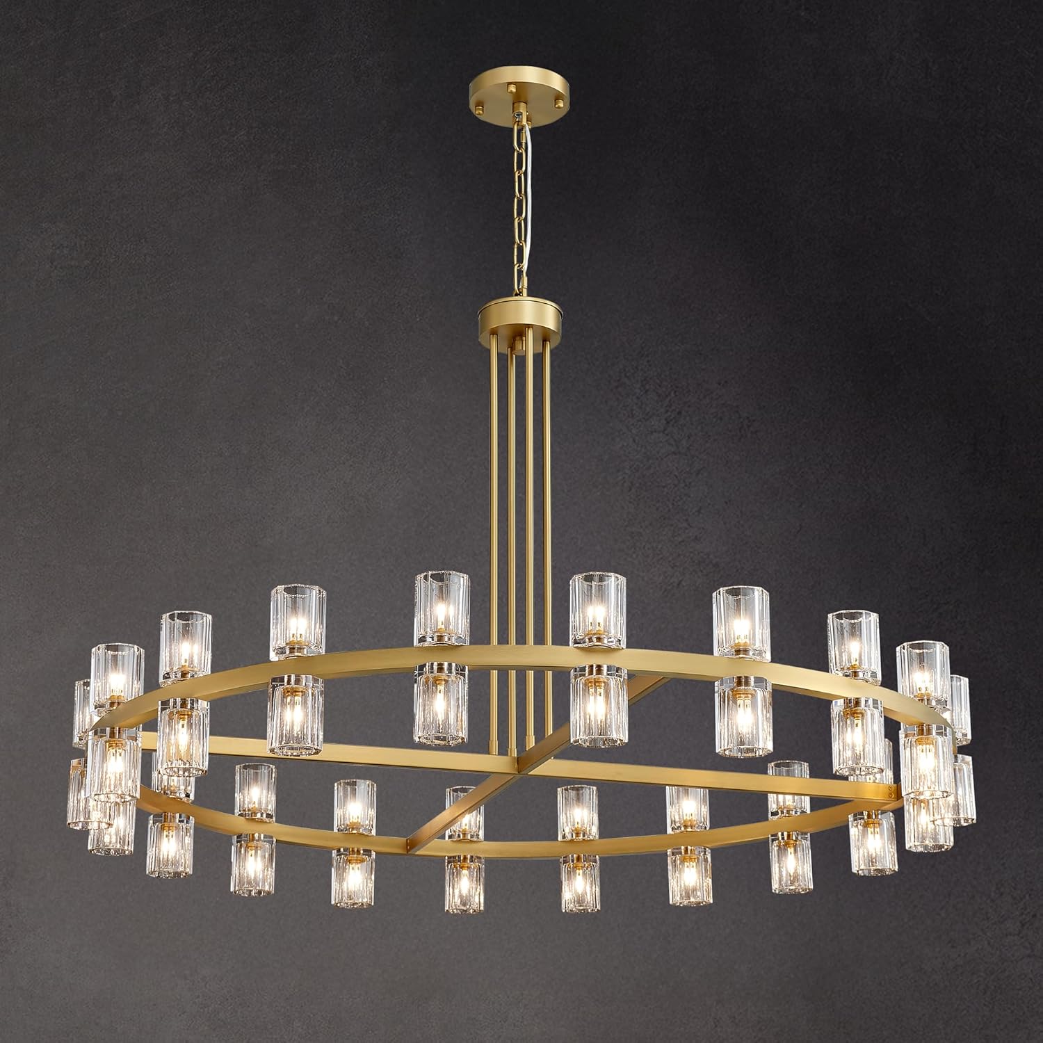Reviews - Buy SHEKAITAO Gold Crystal Chandelier: Honest Pros & Cons buy SHEKAITAO gold crystal chandelier,SHEKAITAO chandelier worth buying,gold wagon wheel chandelier pros cons,best modern crystal chandelier for dining room,48 inch crystal chandelier vs alternatives,should I buy a SHEKAITAO chandelier - detailed features and technical specifications