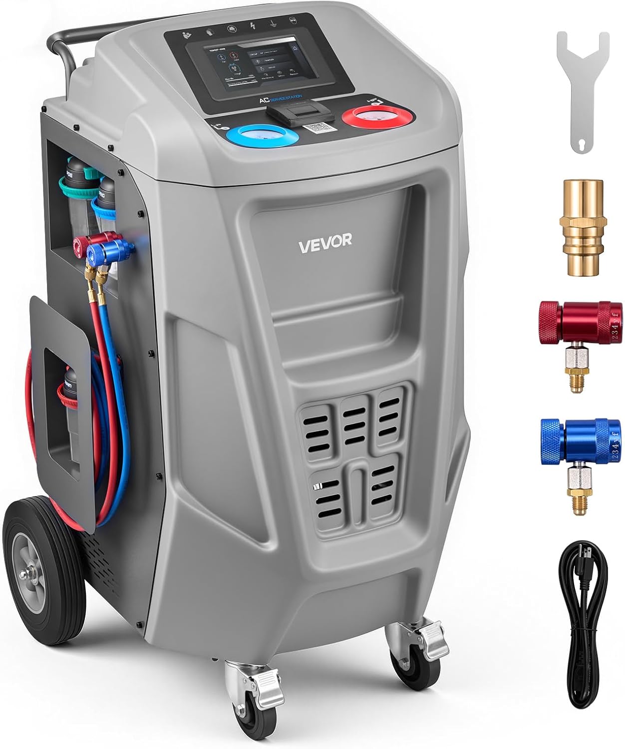 buy VEVOR refrigerant recovery machine,VEVOR 1234yf machine worth buying,best automatic refrigerant recovery unit,VEVOR recovery machine pros cons,VEVOR vs other recovery machines,should I buy VEVOR AC machine - detailed features and technical specifications