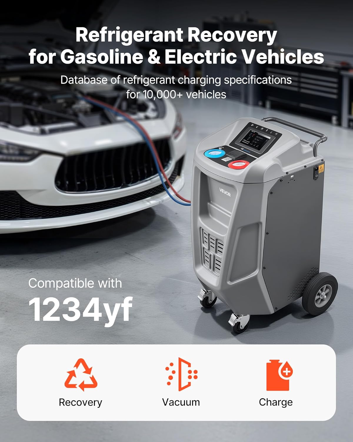 buy VEVOR refrigerant recovery machine,VEVOR 1234yf machine worth buying,best automatic refrigerant recovery unit,VEVOR recovery machine pros cons,VEVOR vs other recovery machines,should I buy VEVOR AC machine unboxing and complete package contents