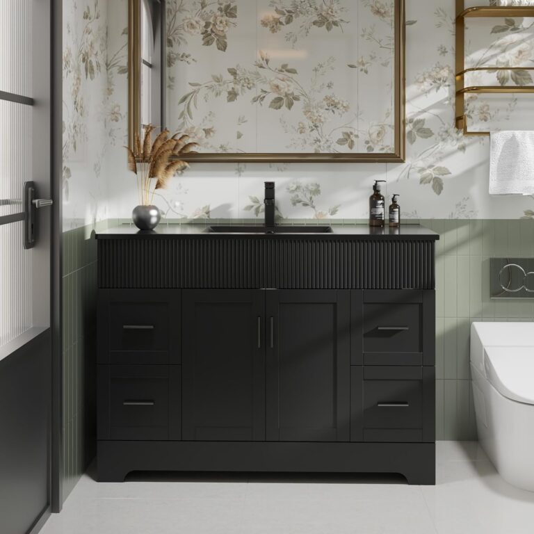 Reviews - eclife 48 Bathroom Vanity Worth It? Our Honest Pros & Cons Analysis Image 1 of eclife 48 bathroom vanity worth it