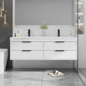 Image 1 of eclife 60 bathroom vanity worth it