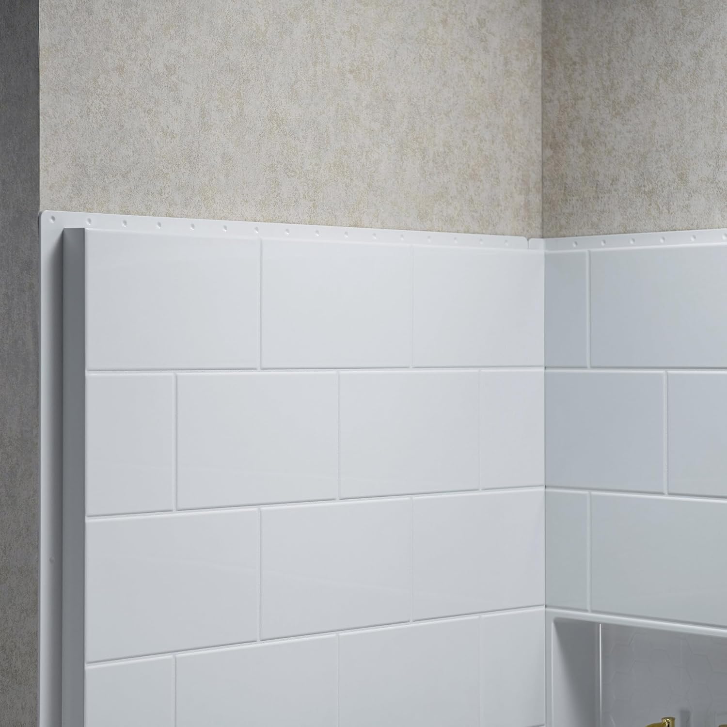 Step-by-step guide for woodbridge shower panel kit worth it,should I buy woodbridge shower panels,woodbridge shower surround pros cons,best tile-style shower wall panels,woodbridge vs other shower panels,woodbridge shower kit honest - complete tutorial