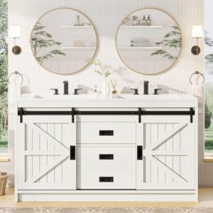 Image 1 of AMERLIFE 61 farmhouse vanity worth it