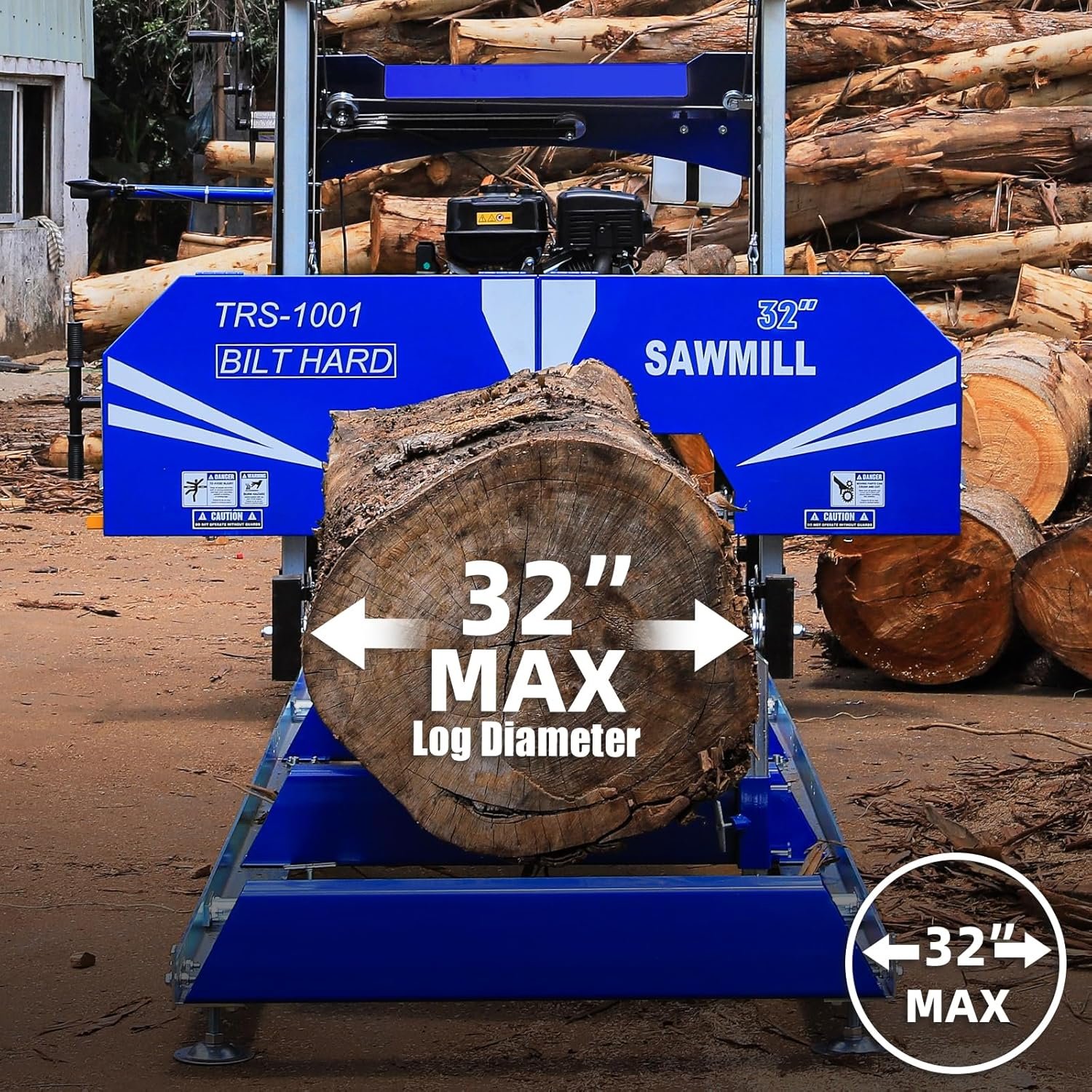 BILT HARD 32 sawmill worth it,should I buy BILT HARD sawmill,BILT HARD 32 vs competitors,BILT HARD 32 pros cons,best portable sawmill for large logs,BILT HARD 32 worth buying unboxing and complete package contents