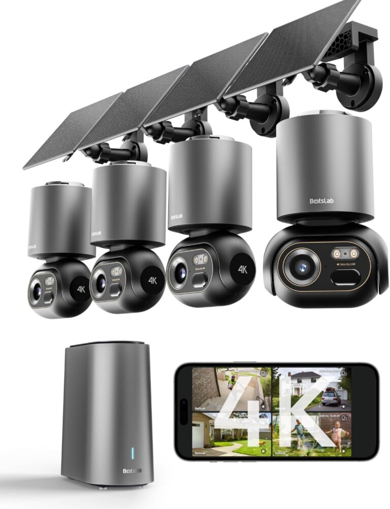 Image 1 of BOTSLAB 4K security cameras worth it