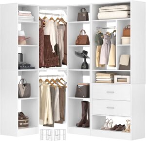 Image 1 of Besiost corner closet system worth it