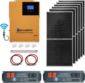 Image 1 of ECO-WORTHY 48V solar system worth it