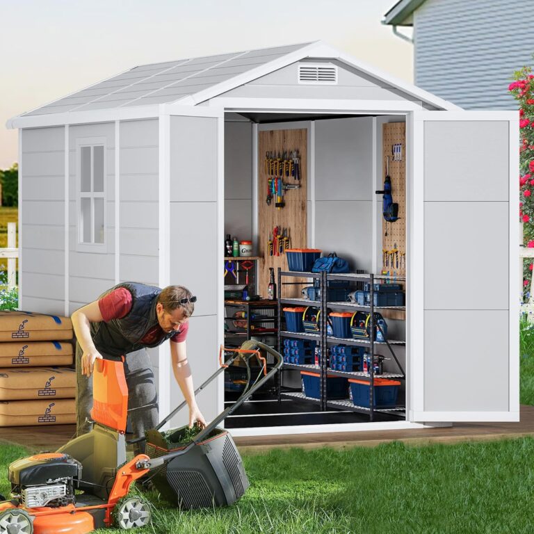 Reviews - MOOITZ Resin Storage Shed Worth It? Honest Pros & Cons Image 1 of MOOITZ resin storage shed worth it