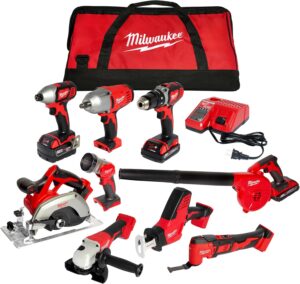 Image 1 of Milwaukee M18 9-tool kit worth it