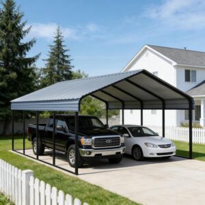 Image 1 of Poborin 20x20 carport worth buying