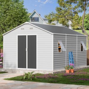 Image 1 of RichFire 10x14 shed worth it-should I buy a RichFire 10x14 shed-RichFire 10x14 vs other sheds-RichFire 10x14 shed pros cons-RichFire 10x14 worth buying-best large outdoor storage garage