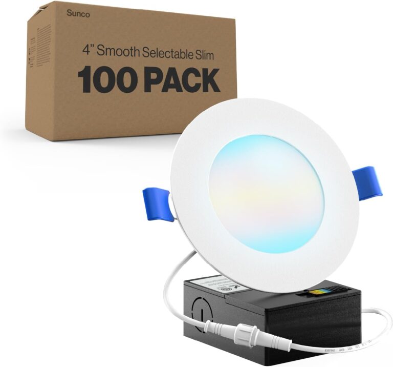 Reviews - Sunco 4 Inch LED Recessed Lights Worth It? Honest Pros & Cons Image 1 of Sunco 4 inch LED recessed lights worth it