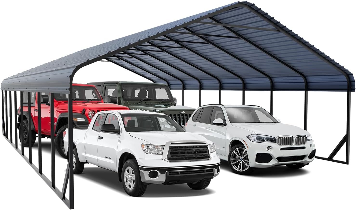 buy 20x40 metal carport,20x40 metal carport worth it,best 20x40 carport for snow,Poborin metal carport honest,20x40 carport pros cons,should I buy a 20x40 carport - detailed features and technical specifications