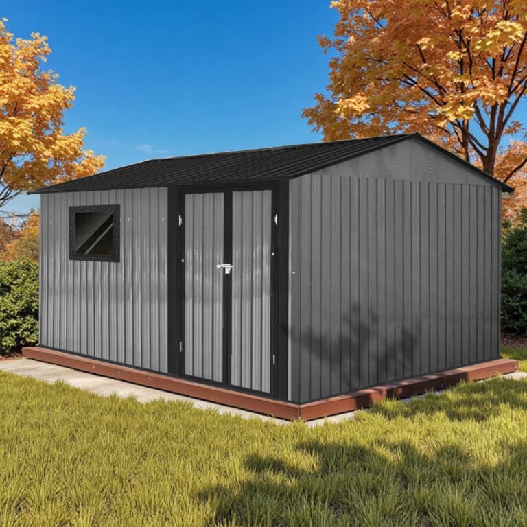Image 1 of buy LINKHOO metal storage shed