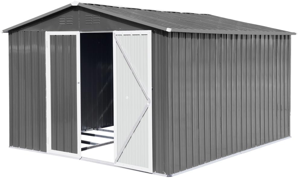 10x12 metal shed worth buying,should I buy a 10x12 metal shed,10x12 metal shed pros and cons,best 10x12 outdoor storage shed,10x12 metal shed vs resin,Elountik 10x12 shed honest performance testing and real-world results