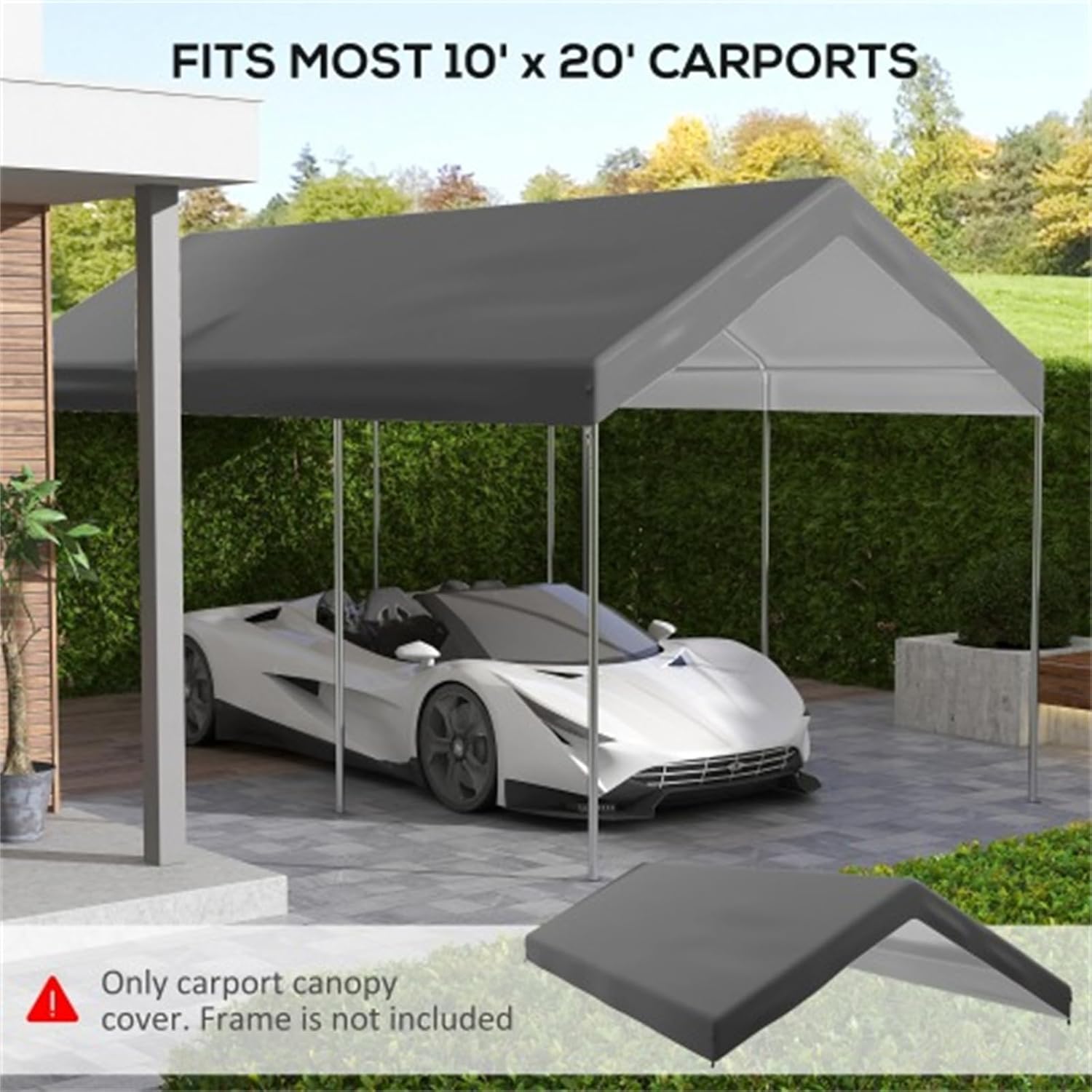 10x20 carport replacement canopy,10x20 carport canopy cover,best carport replacement canopy,waterproof carport canopy cover,10x20 garage tent cover,carport canopy with bungee cords performance testing and real-world results
