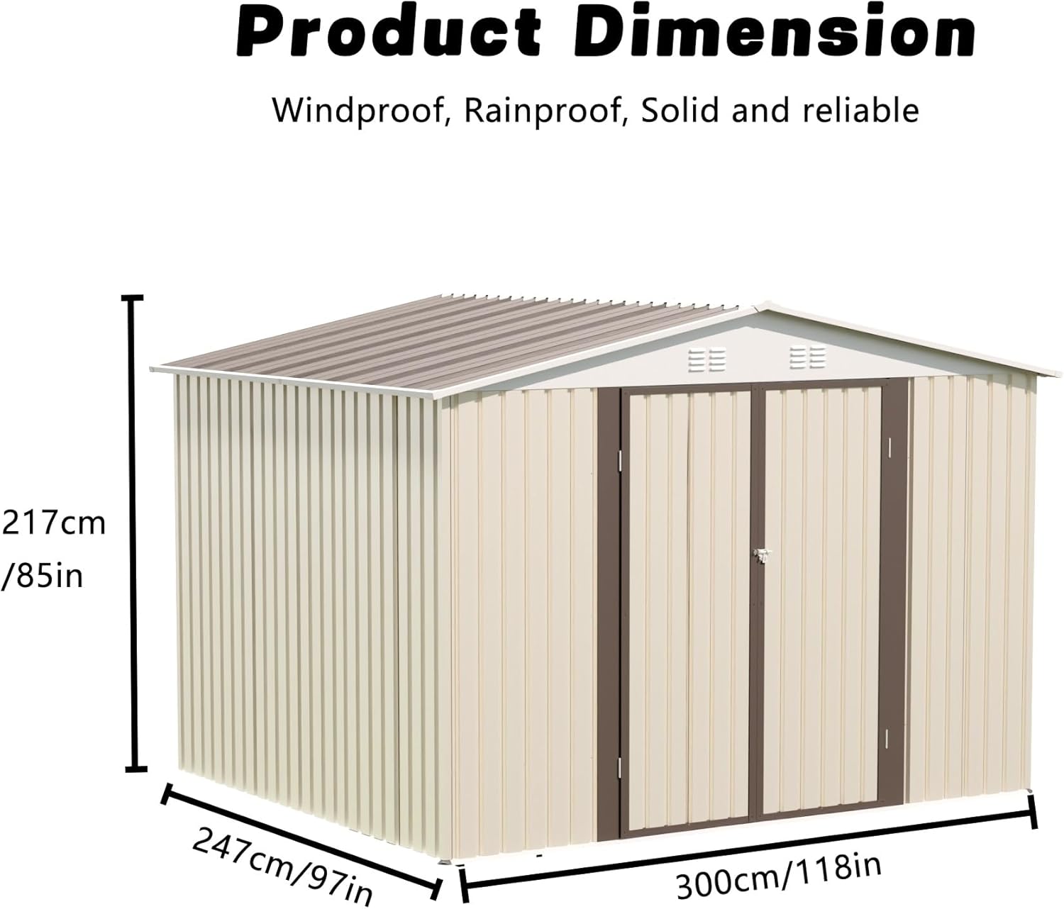 10x8 aluminum garden shed worth it,should I buy a 10x8 garden shed,10x8 aluminum shed pros cons,best 10x8 outdoor storage shed,10x8 garden shed vs metal shed,BKNROIHB shed honest assessment unboxing and complete package contents
