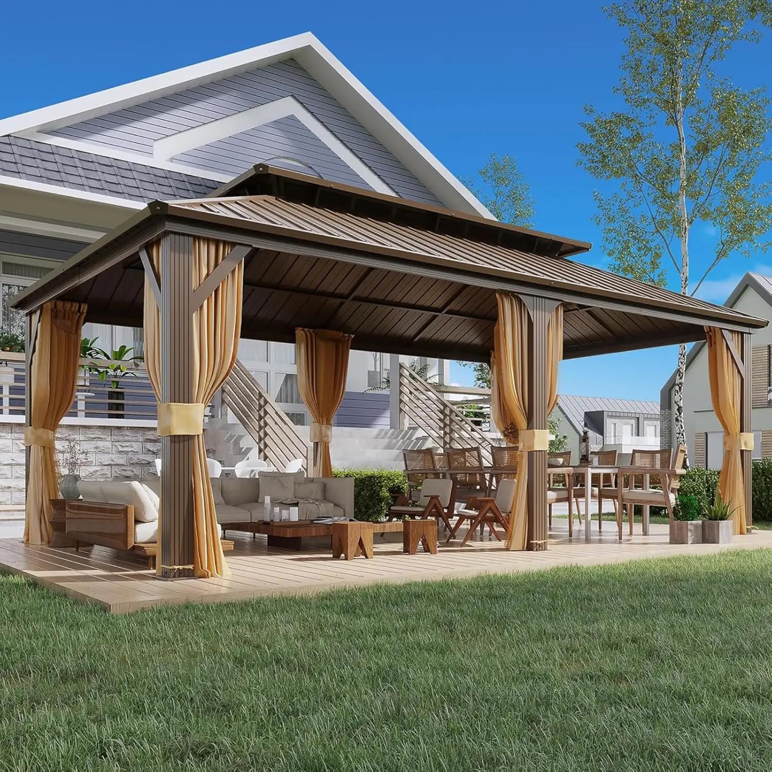 12x20ft hardtop gazebo worth buying,should I buy a 12x20 hardtop gazebo,hardtop gazebo pros and cons,12x20 gazebo vs alternatives,best outdoor hardtop gazebo,is a 12x20 gazebo worth it unboxing and complete package contents