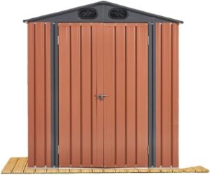 Image 1 of 6x4 galvanized steel shed worth it