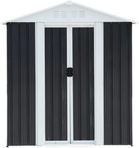 Image 1 of 9x7 metal storage shed