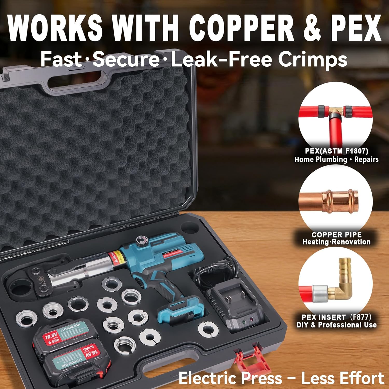 AMZCNC Pro Press Tool worth it,should I buy AMZCNC Pro Press,AMZCNC vs ProPress,AMZCNC plumbing tool pros cons,best cordless press tool,AMZCNC Pro Press honest unboxing and complete package contents