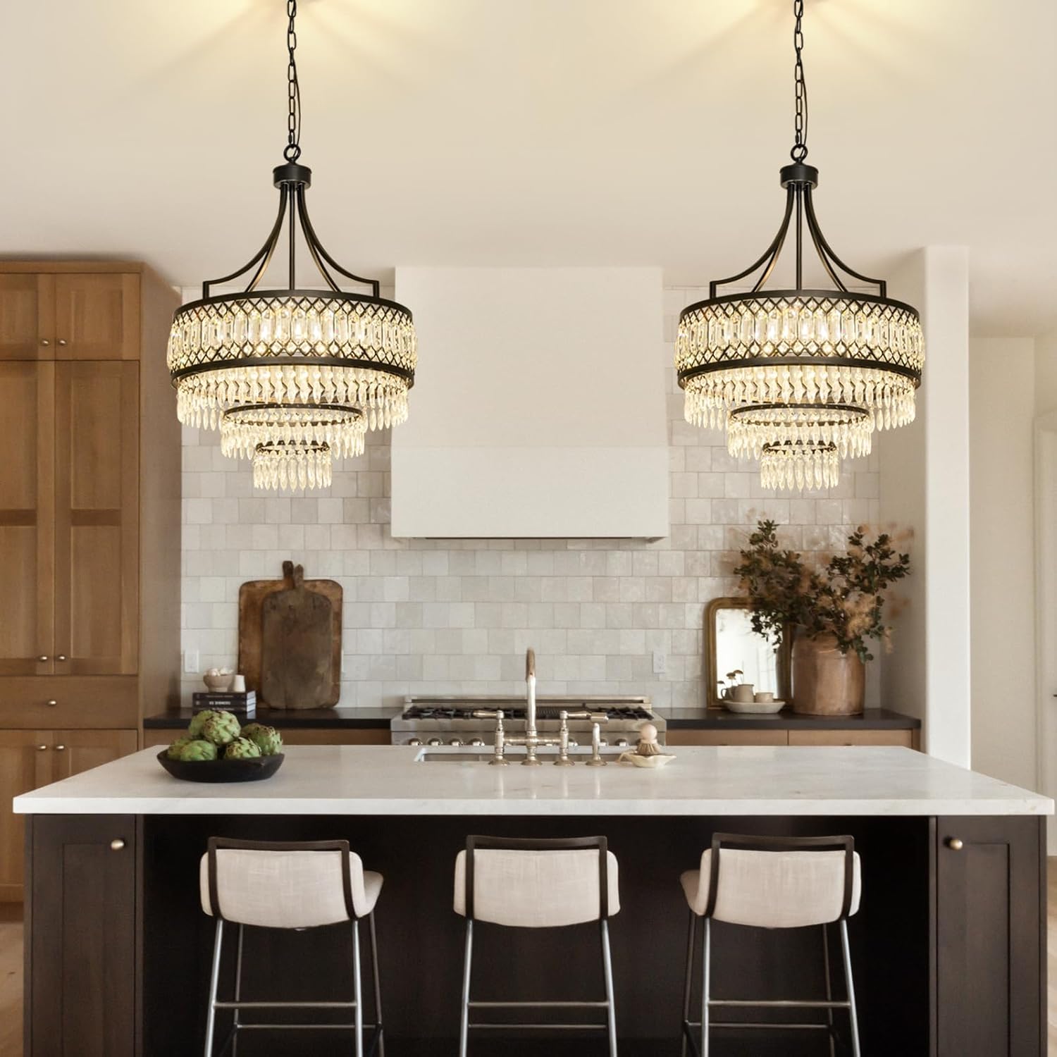 AMZERA black crystal chandelier worth it,should I buy AMZERA chandelier,AMZERA vs other crystal chandeliers,AMZERA chandelier pros cons,best modern black pendant light,AMZERA crystal fixture worth buying unboxing and complete package contents