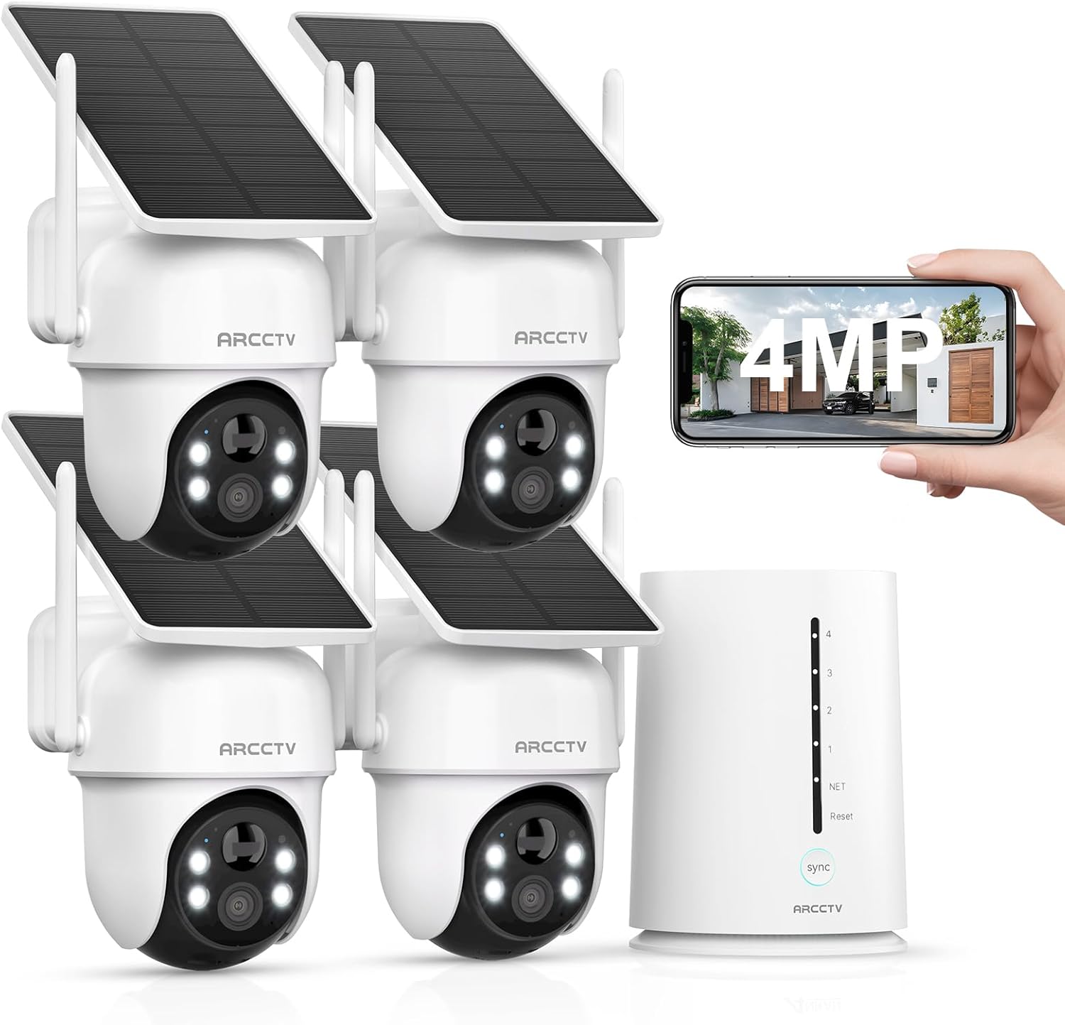 ARCCTV Q4 security camera system,should I buy ARCCTV Q4,ARCCTV Q4 vs alternatives,ARCCTV Q4 pros cons,ARCCTV Q4 worth buying,best solar security camera system - detailed features and technical specifications