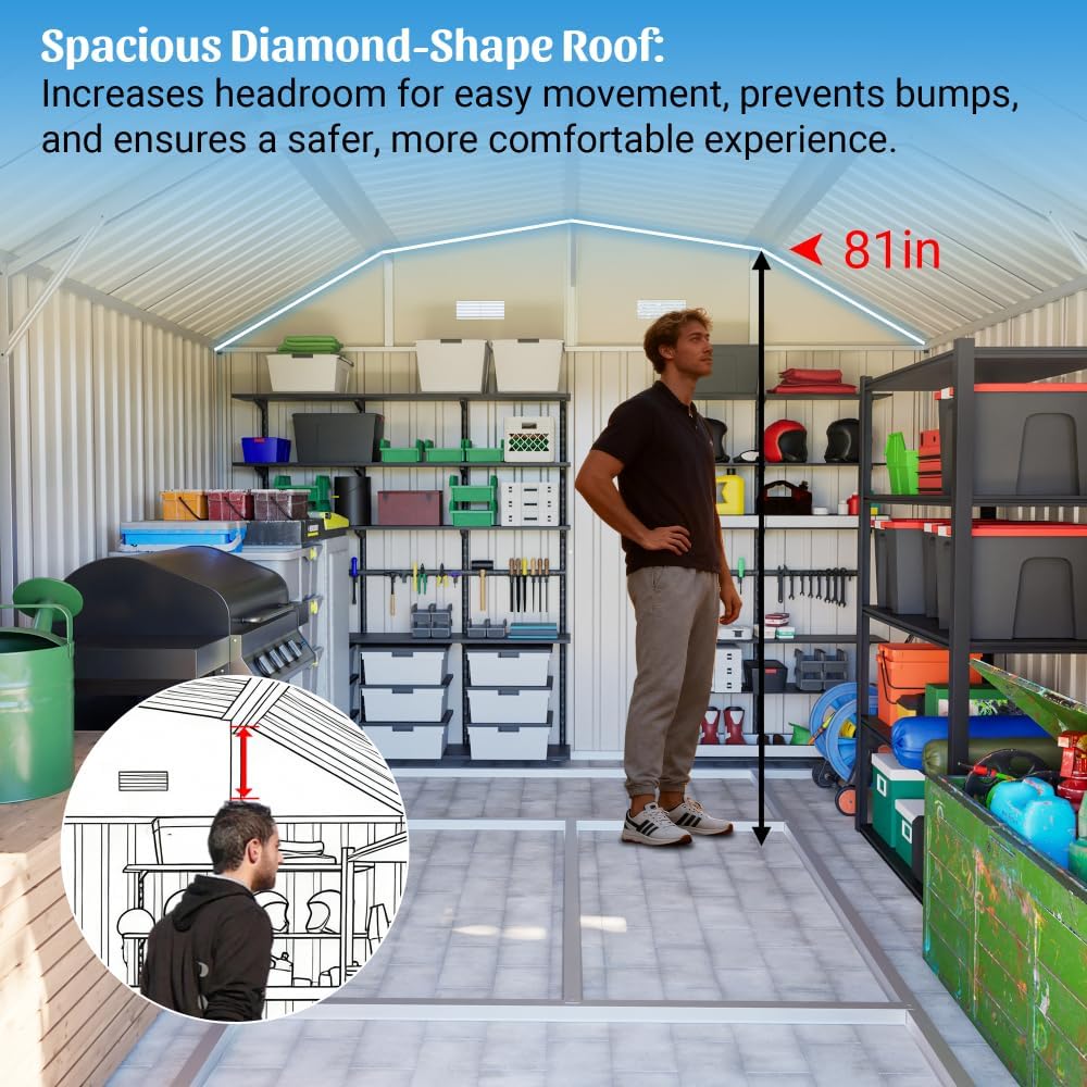 ARCOSUCU metal shed worth buying,should I buy an ARCOSUCU shed,ARCOSUCU shed pros cons,best metal outdoor storage shed,ARCOSUCU vs other metal sheds,ARCOSUCU shed honest assessment unboxing and complete package contents