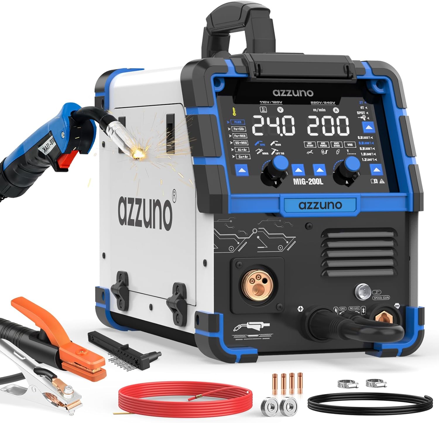 AZZUNO MIG-200L worth buying,should I buy AZZUNO MIG-200L,AZZUNO MIG-200L pros cons,best multi-process welder,AZZUNO MIG-200L vs alternatives,AZZUNO MIG-200L honest assessment - detailed features and technical specifications
