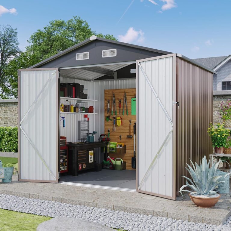 Image 1 of Aoxun 7x5 metal shed worth it