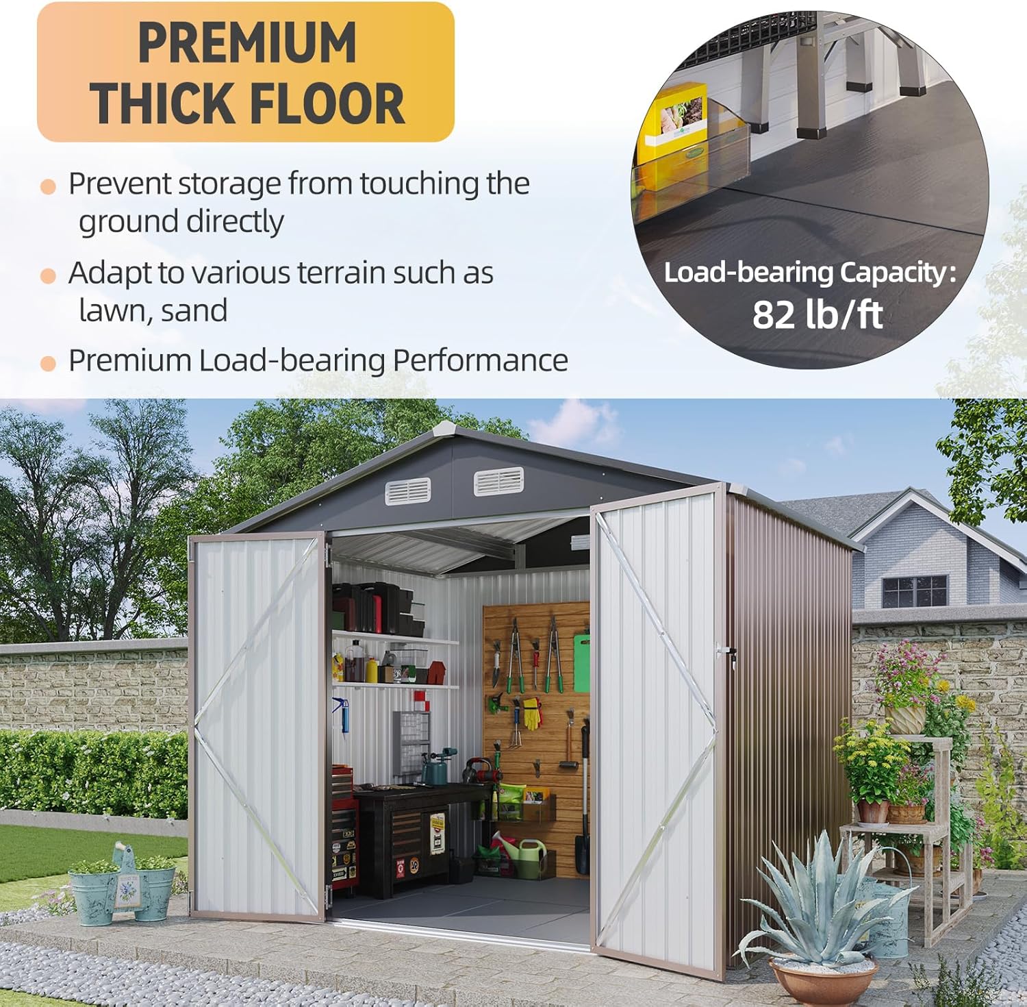 Aoxun 7x5 metal shed worth it,should I buy the Aoxun 7x5 shed,Aoxun metal shed pros cons,best 7x5 outdoor storage shed,Aoxun shed vs alternatives,Aoxun garden shed worth buying unboxing and complete package contents