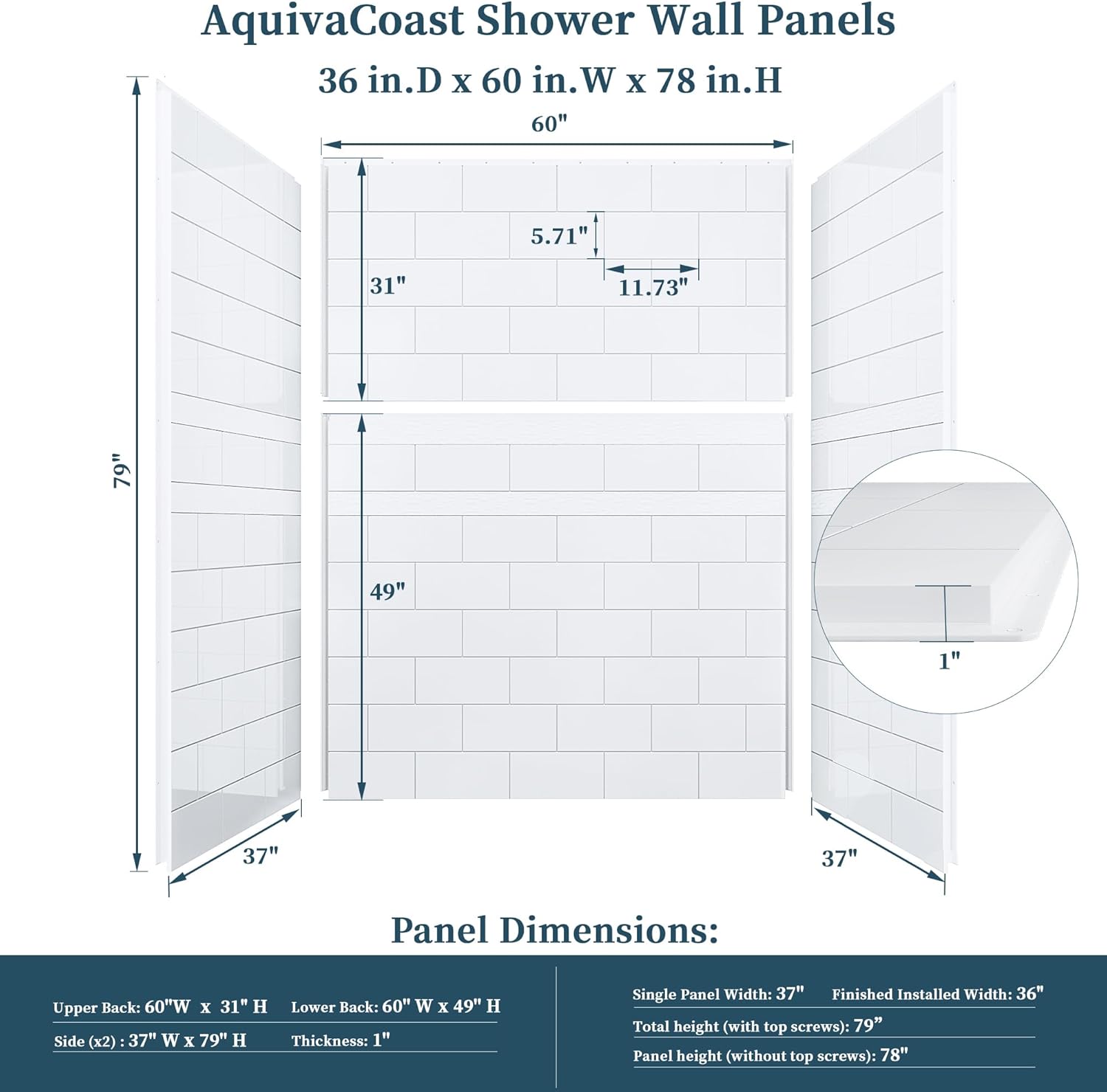 AquivaCoast shower wall panels worth it,should I buy AquivaCoast shower panels,AquivaCoast vs other shower surrounds,AquivaCoast shower panels pros cons,best solid surface shower kit,AquivaCoast shower kit honest unboxing and complete package contents