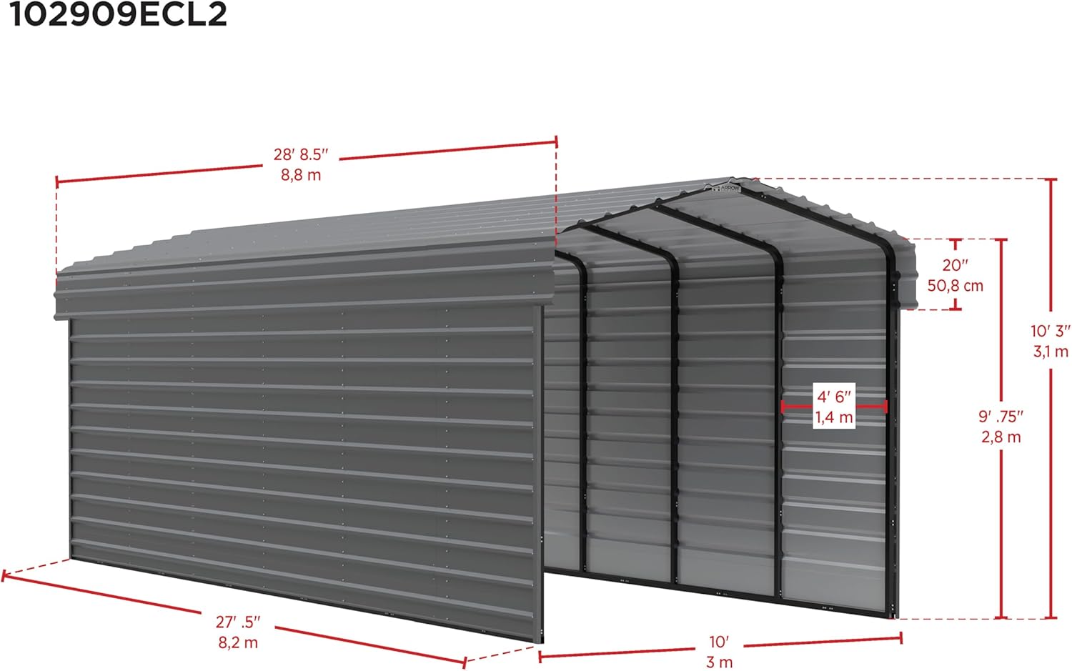 Arrow Carports galvanized steel carport,best metal carport for compact cars,Arrow Carports pros cons,should I buy Arrow carport,Arrow Carports vs ShelterLogic,galvanized steel carport worth buying unboxing and complete package contents