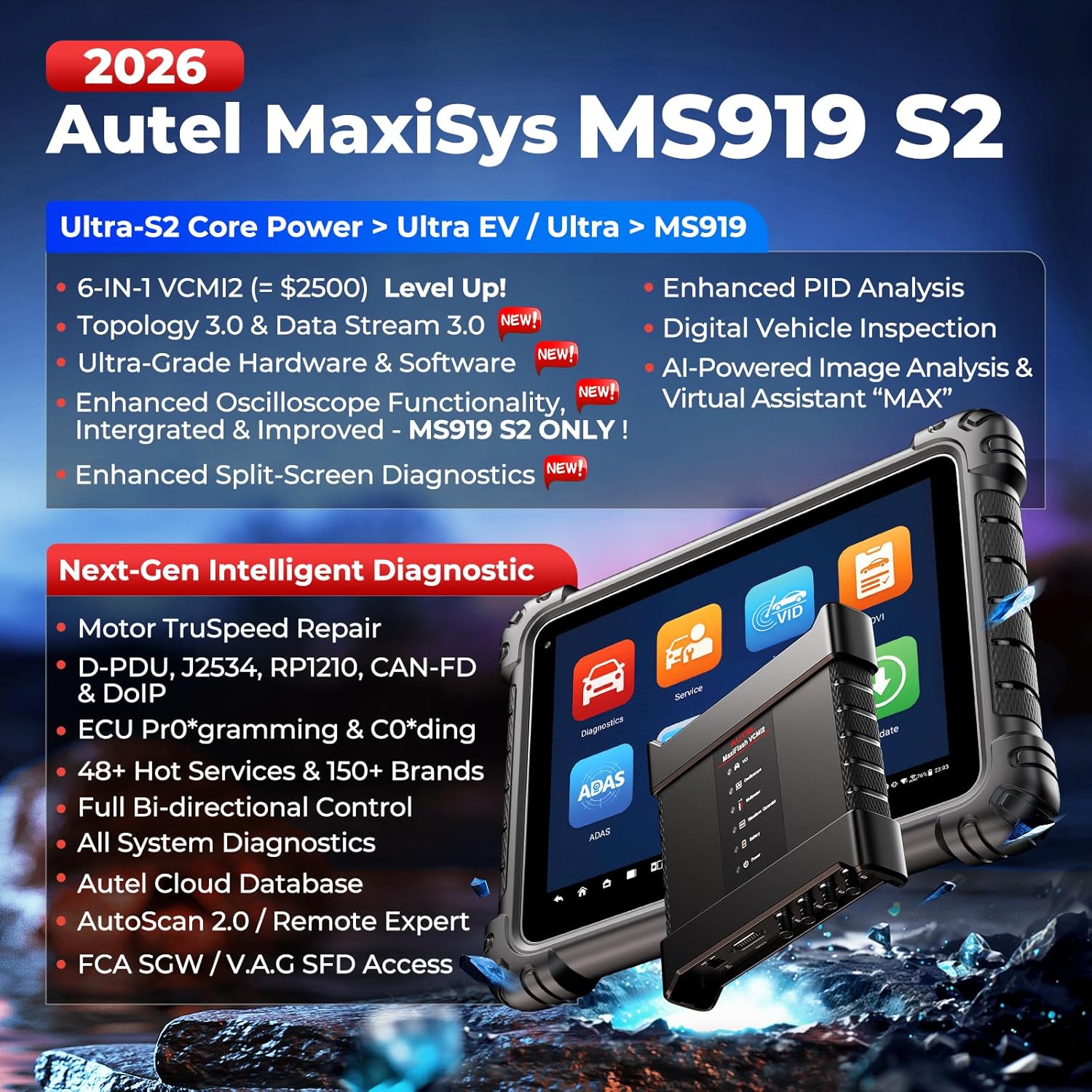 Autel MaxiSys MS919 S2 worth buying,should I buy Autel MS919 S2,Autel MS919 S2 vs Ultra S2,Autel MS919 S2 pros cons,best Autel diagnostic scanner,Autel MS919 S2 honest assessment unboxing and complete package contents