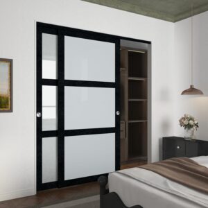 Image 1 of BARNSMITH 72x80 sliding closet door worth it