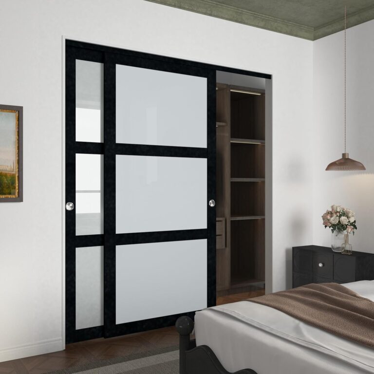 Image 1 of BARNSMITH 72x80 sliding closet door worth it