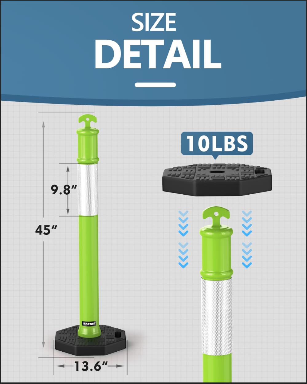 Step-by-step guide for BATTIFE 45 delineator post worth it,should I buy BATTIFE delineator posts,BATTIFE 45 vs other traffic cones,BATTIFE delineator post pros cons,best 45 inch traffic delineator,BATTIFE traffic cone honest assessment - complete tutorial