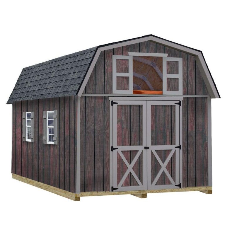 Reviews - Best Barns Woodville 10x16 Wood Storage Shed Kit: Honest Pros & Cons Image 1 of Best Barns Woodville 10x16 wood storage shed kit