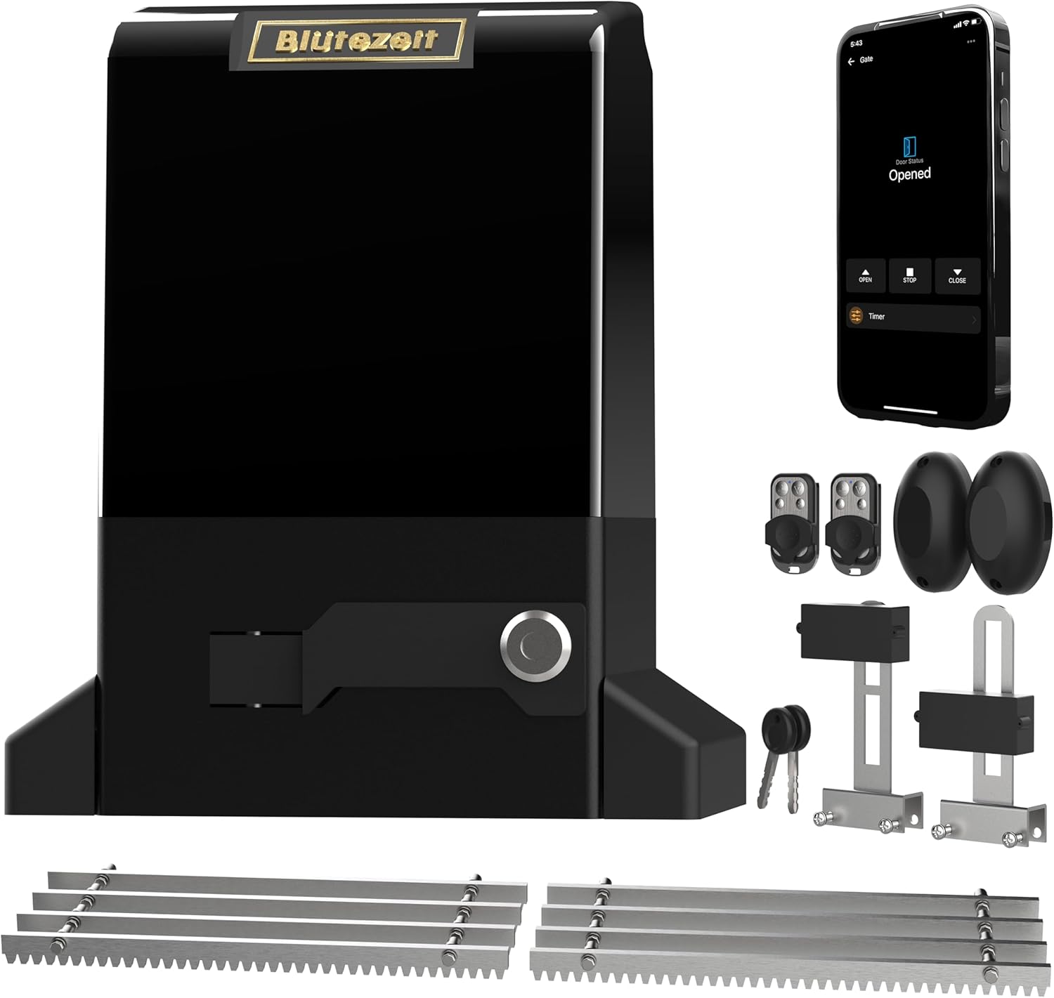 Bluetezeit 4000lb gate opener worth it,should I buy Bluetezeit gate opener,Bluetezeit vs other gate operators,Bluetezeit 4000lb pros cons,best smart gate opener,Bluetezeit WiFi opener honest - detailed features and technical specifications