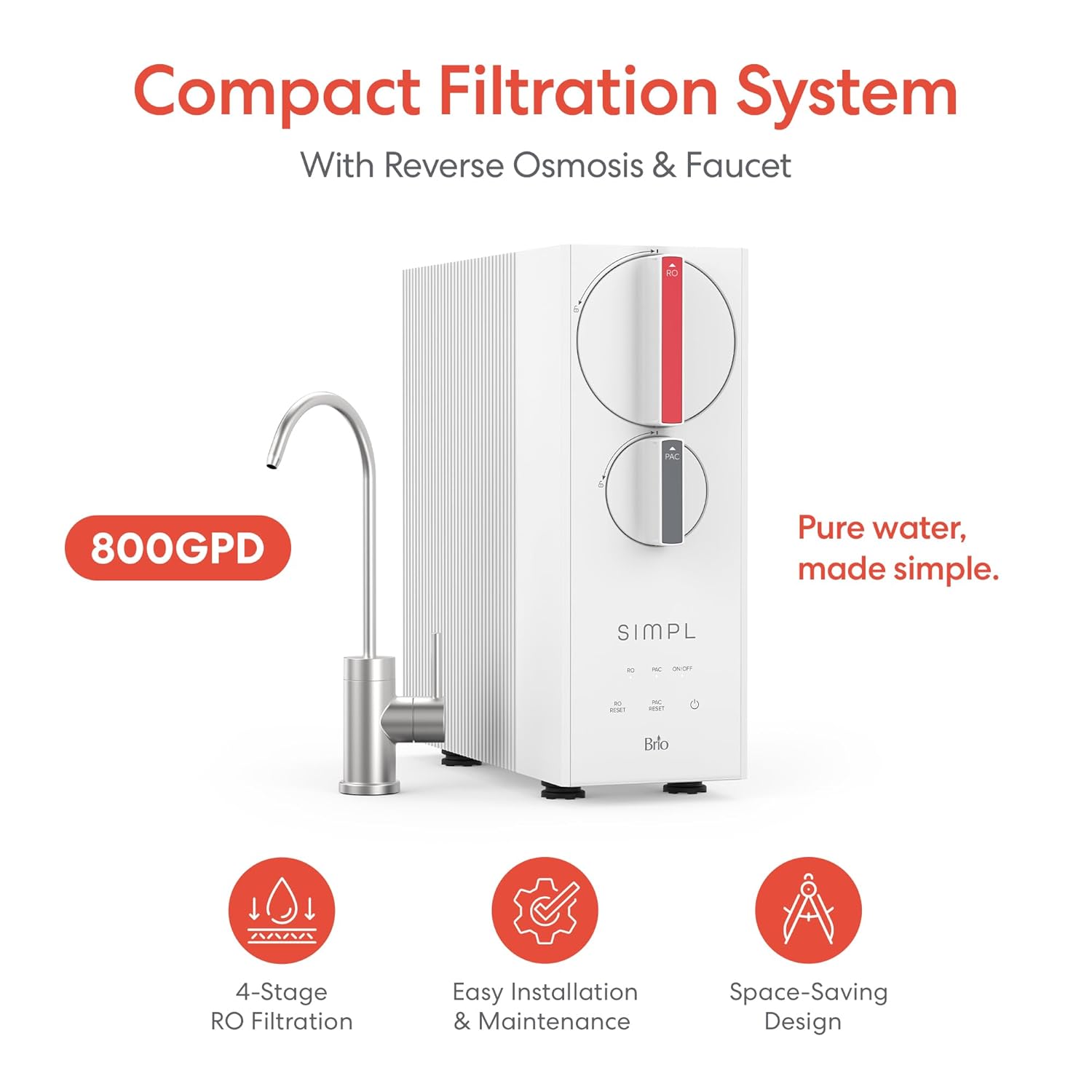 Brio Tankless RO system worth it,Brio tankless water filter pros cons,should I buy a Brio RO system,Brio 800 GPD vs alternatives,best tankless reverse osmosis system,Brio water filter honest opinion unboxing and complete package contents