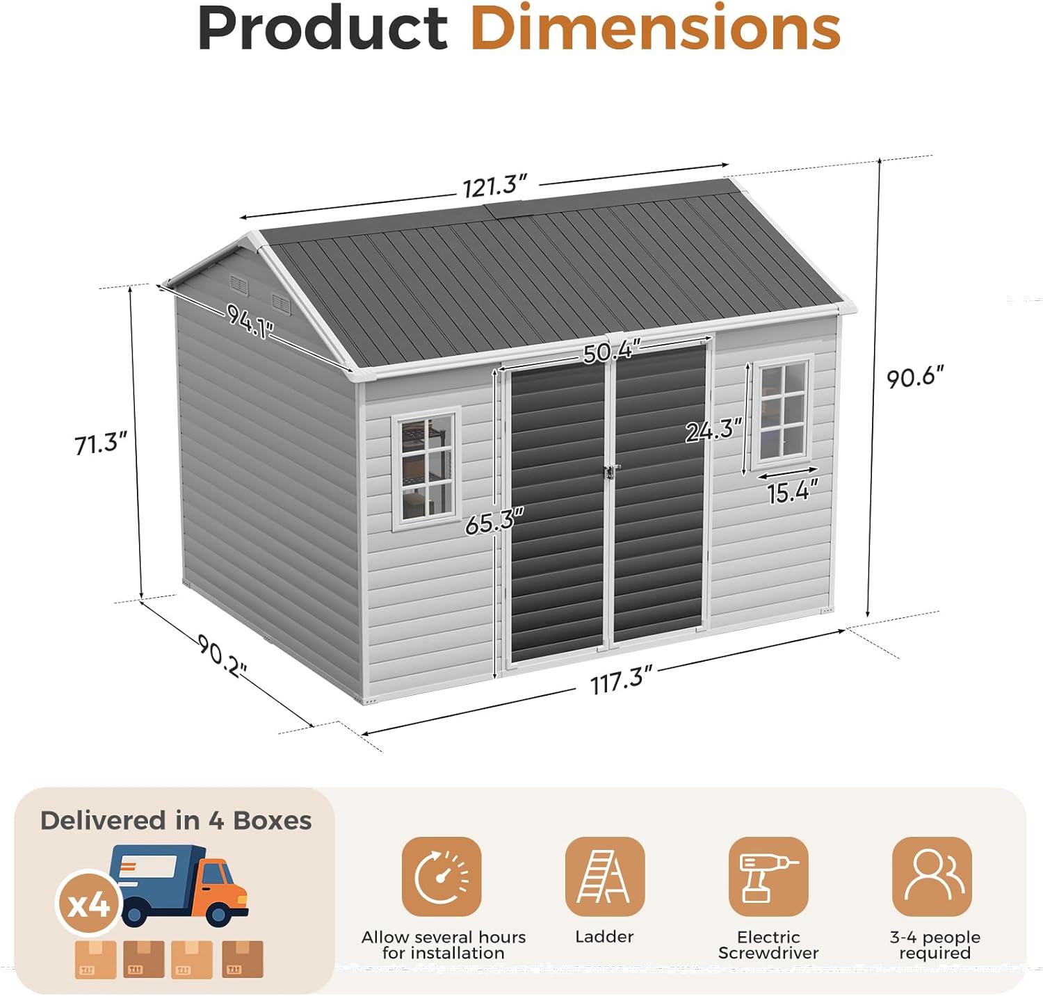CDCASA 10x8 shed worth it,should I buy CDCASA shed,CDCASA 10x8 shed pros cons,best large resin storage shed,CDCASA shed vs other brands,CDCASA outdoor shed honest unboxing and complete package contents
