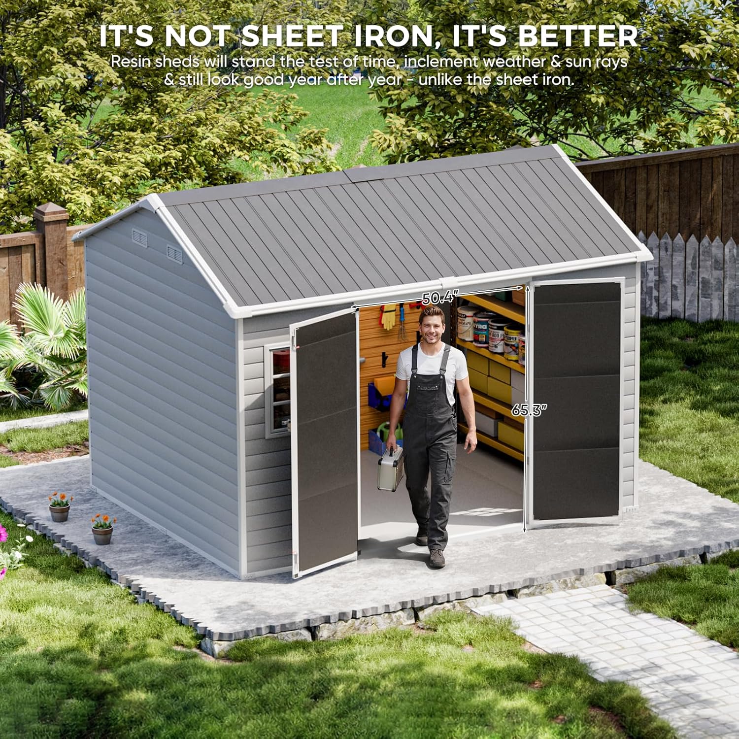 CDCASA 10x8 shed worth it,should I buy CDCASA shed,CDCASA 10x8 shed pros cons,best large resin storage shed,CDCASA shed vs other brands,CDCASA outdoor shed honest performance testing and real-world results