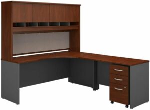 Image 1 of CUIYMXSC dark cherry desk worth it