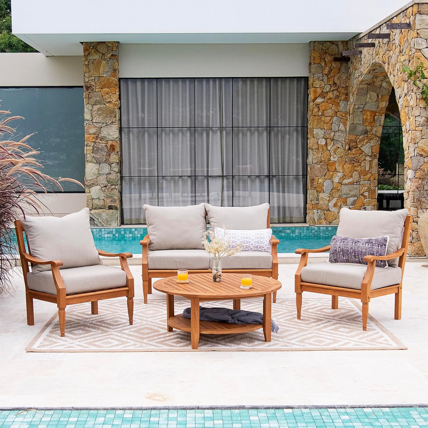 Cambridge Casual Venice Teak Set worth it,should I buy Cambridge Casual Venice Teak Set,Cambridge Casual Venice Teak Set pros cons,best teak patio conversation set,Venice Teak Set vs alternatives,Cambridge Casual Venice Teak Set worth buying unboxing and complete package contents