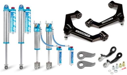 Cognito Motorsports 3-inch leveling kit worth it,Cognito leveling kit pros cons,Cognito vs other leveling kits,should I buy Cognito leveling kit,best leveling kit for Silverado 2500,Cognito King shocks honest performance testing and real-world results