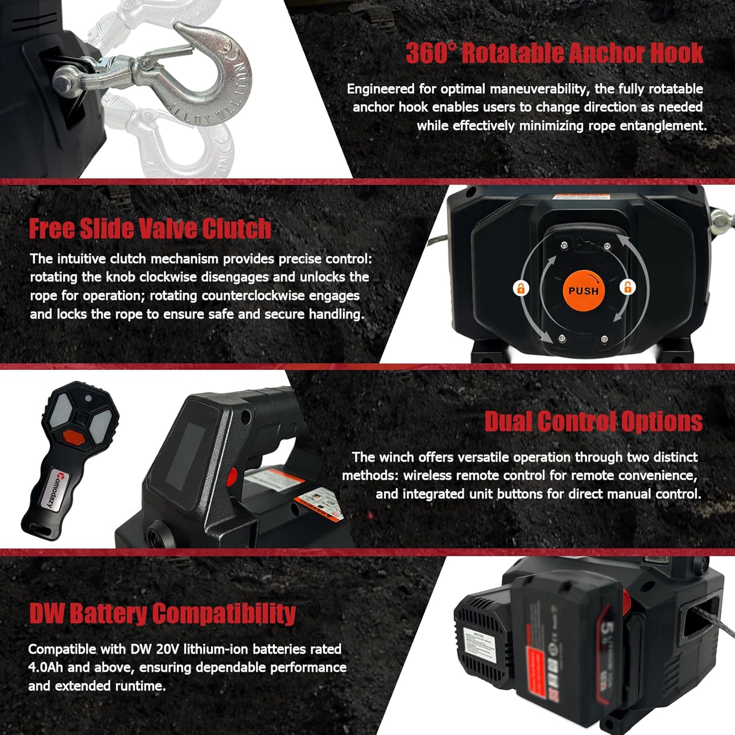 Step-by-step guide for Comdazy 1000LB winch worth buying,Comdazy winch pros cons,best battery powered winch,Comdazy vs other winches,should I buy Comdazy winch,DeWALT battery winch honest - complete tutorial