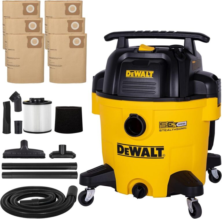 Reviews - DEWALT Stealthsonic Wet Dry Vacuum Worth It? Honest Pros & Cons Image 1 of DEWALT Stealthsonic wet dry vacuum worth it